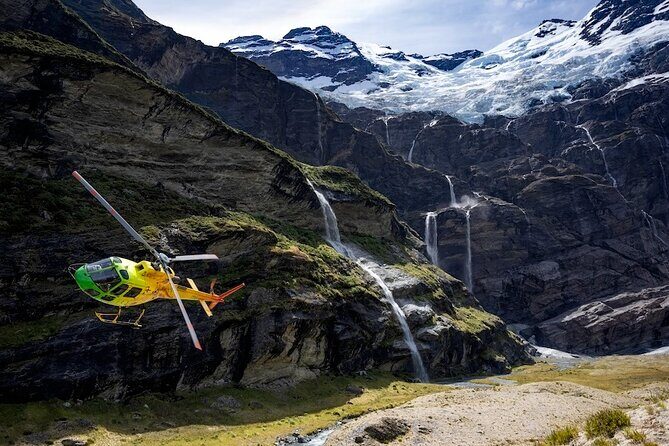 Glenorchy 50 min Helicopter Tour | Earnslaw Burn & Waterfalls - Discover the Majesty of New Zealand with the Glenorchy 50-Minute Helicopter Tour