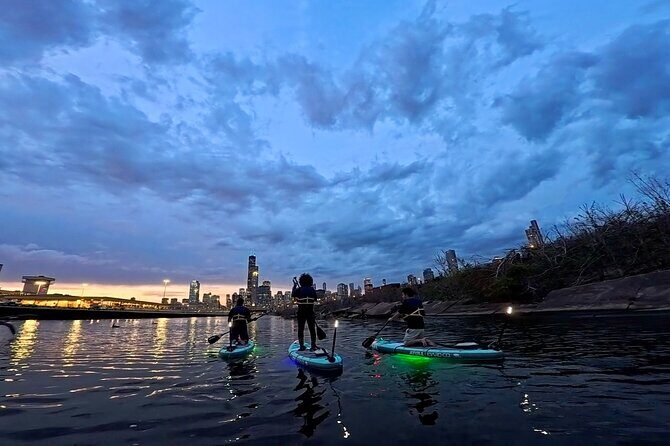 Glow and Glide Paddleboard Sunset Experience Chicago - What to Expect from the Glow and Glide Paddleboard Sunset Experience