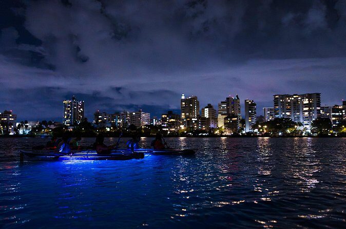 Glow Kayak Night Tour in Condado Lagoon - FAQs