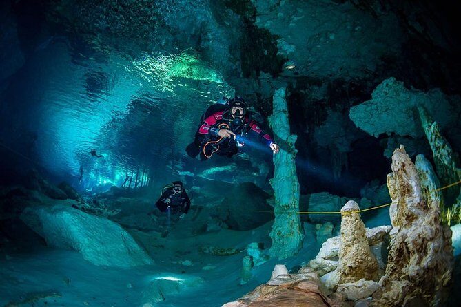 Go for 2 dives in cenote Dos ojos for certified divers - Exploring the Cenote Dos Ojos Experience