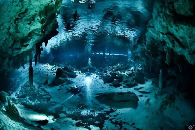 Go for 2 dives in cenote Dos ojos for certified divers - The Sum Up