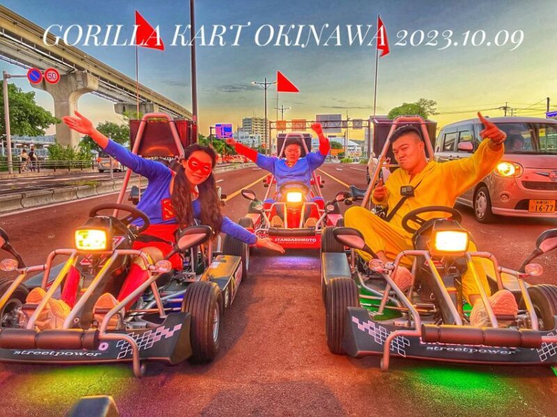 Go-kart Tour In Naha by GORILLA KART OKINAWA - Key Points