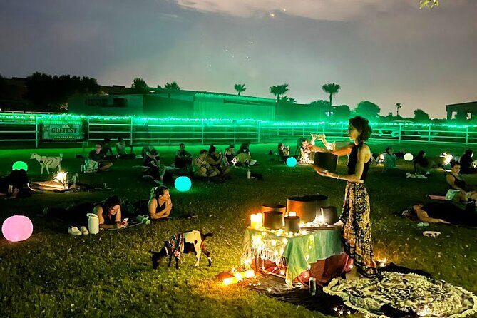 Goat and Alpaca Sound Bath - Gilbert Arizona - A Unique Yoga Experience in Gilbert: Goat and Alpaca Sound Bath