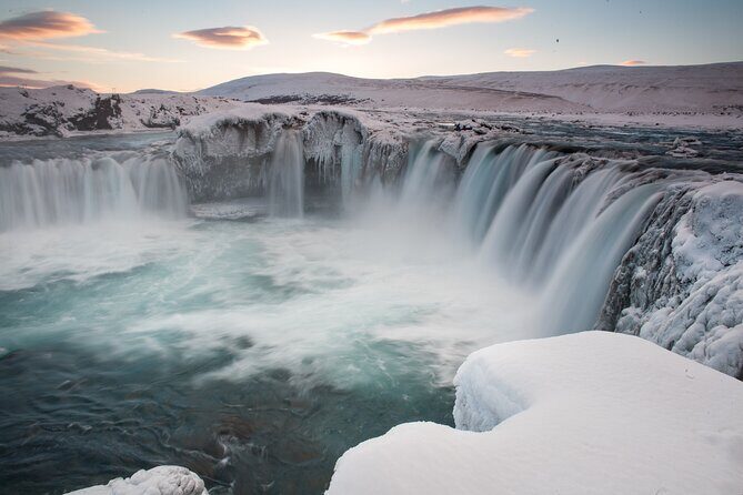 Goðafoss and Húsavík with a stop at the Geosea Baths - Geosea Baths: A Soothing Retreat