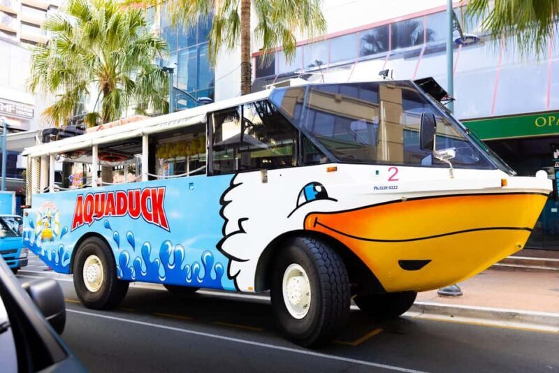 Gold Coast: Aquaduck City Tour and River Cruise - An Introduction to the Aquaduck Experience