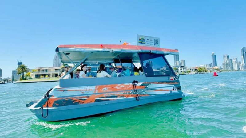 Gold Coast: Full Day BBQ Boat Hire (no licence required) - Discovering the Gold Coast on a No-License BBQ Boat