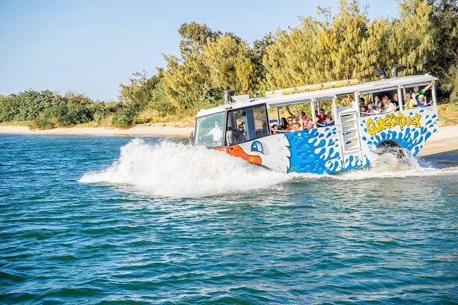Gold Coast Quack'rDuck Amphibious Tour from Surfers Paradise - Key Points