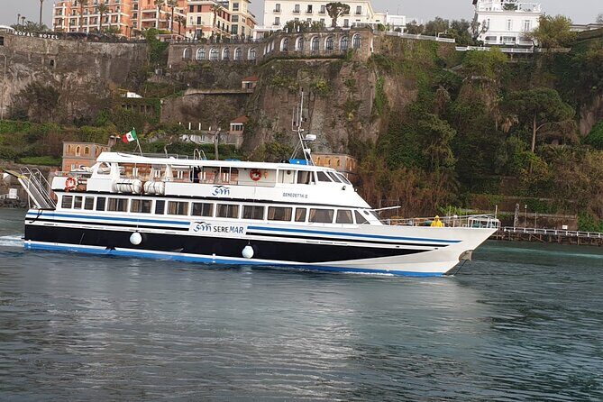 Gold Cruise Positano and Amalfi From Sorrento, Seiano or C.Stabia - Key Points