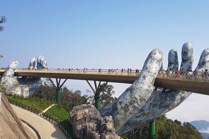GOLDEN BRIDGE & BA NA HILL in Early moring to Avoid Crowds from DA NANG or HOIAN - Key Points