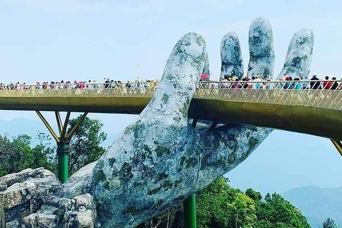 GOLDEN BRIDGE & BA NA HILLS via CABLE CAR from DA NANG or HOI AN - Key Points