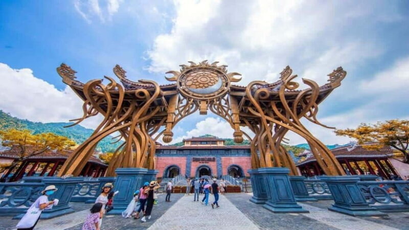 Golden Bridge - BaNa Hills by Private Car from HoiAn/DaNang - Dining and Additional Attractions