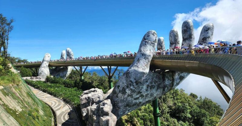 Golden Bridge-Marble Mountain-,Monkey Mountain-DragonBridge - Authenticity and Experience