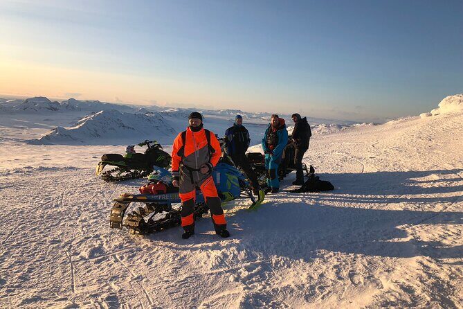Golden Circle Super Jeep Adventure with Snowmobiling on Glacier - Transport and Group Size