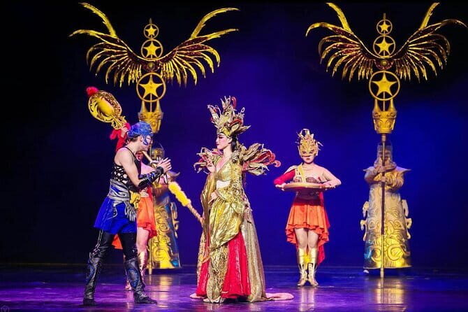 Golden Mask Dynasty Show Discount Tickets of OCT Theatre - Discovering the Golden Mask Dynasty Show at OCT Theatre