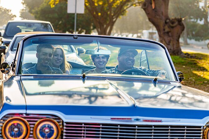 Golden Route Lowrider Tour - A Classic LA Experience in a Lowrider