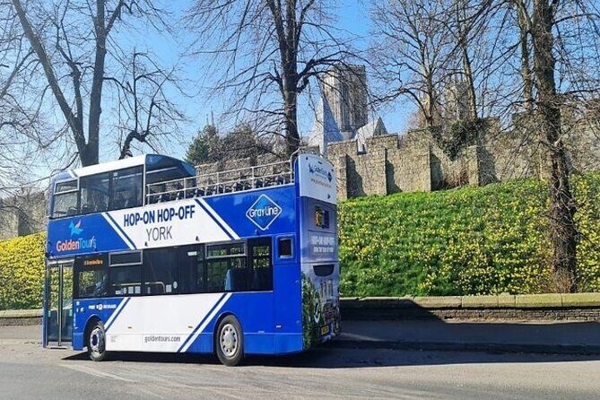 Golden Tours York Hop-on Hop-off Open Top Bus Tour with Audio Guide - FAQs