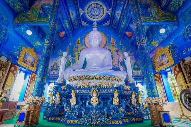 Golden Triangle, White, Black, Blue Temple Full Day Tour From Chiang Mai - FAQs