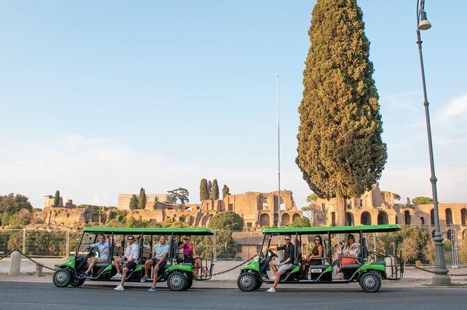 Golfcart adventure in Rome - Experience Rome Like Never Before on a Golf Cart Adventure