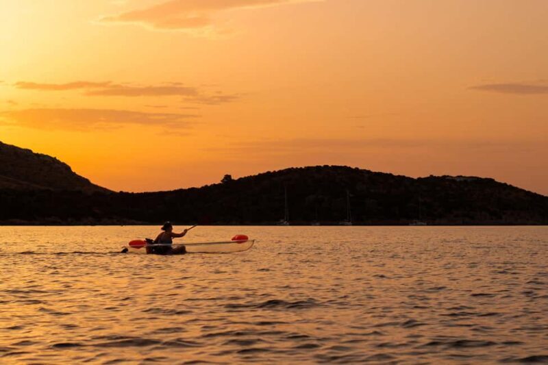 Golfo Aranci: traditional or transparent kayaks, dolphins, and aperitif - Key Points