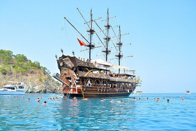 GONSTER : Luxury Pirate Boat Trip Lunch & Soft Drinks & Transfer - Discover the Pirate Experience in Antalya: GONSTER Boat Tour
