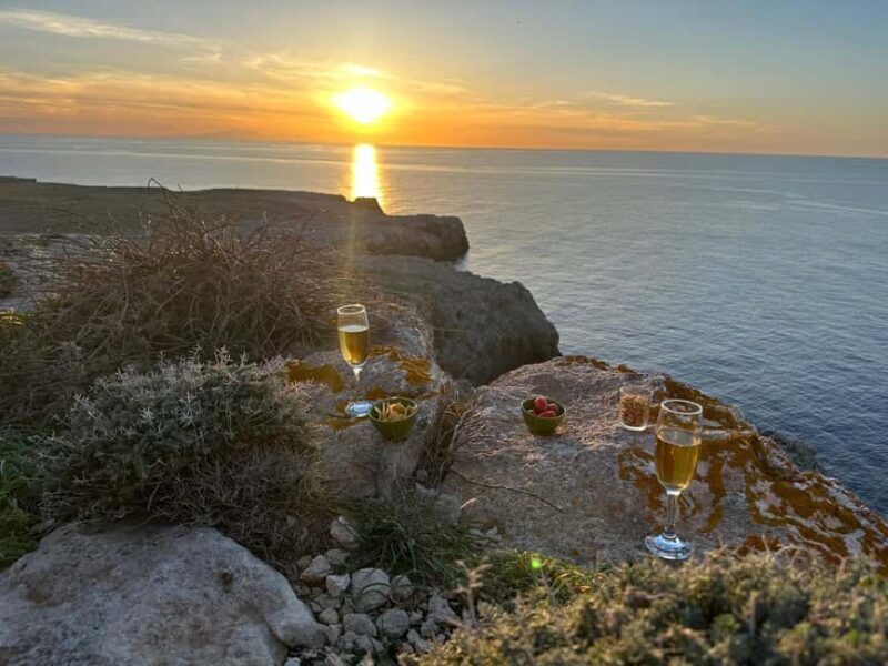 Good night Menorca: sunset with aperitif - A Day in the Life of the Tour