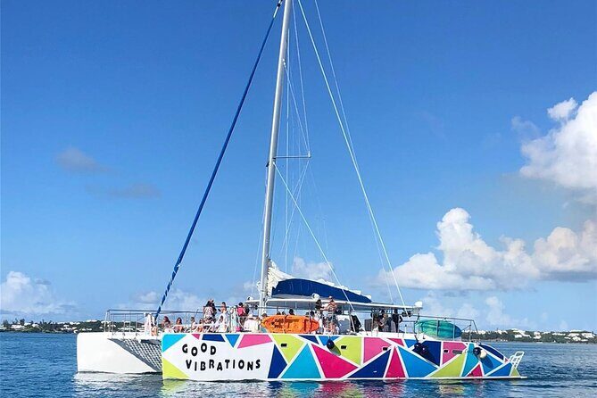 Good Vibration Catamaran Sail Swim Snorkel - Key Points