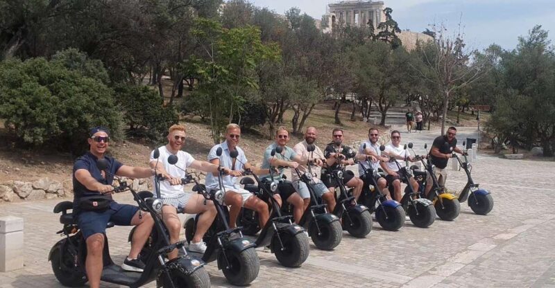 GoPro Adventure Tour in Acropolis area by E-Scooter - Key Points