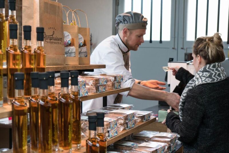 Gouda: Syrup Waffle Factory Ticket with a Waffle - Gouda: Syrup Waffle Factory Ticket with a Waffle — A Sweet Peek Behind the Scenes