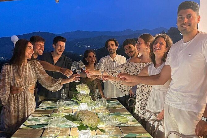 Gourmet Italian Dinner with Views of the Sorrento Coast - A Delicious Evening with Views of the Sorrento Coast