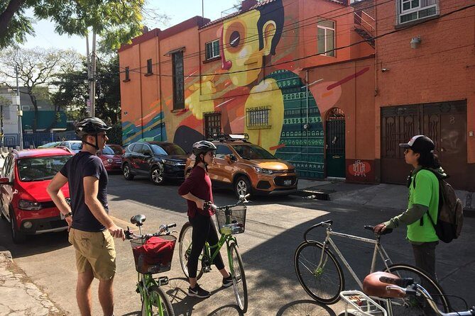 Graffiti & Urban Art Biketour w/ taco stop - A Deep Dive into Mexico Citys Urban Art Biketour