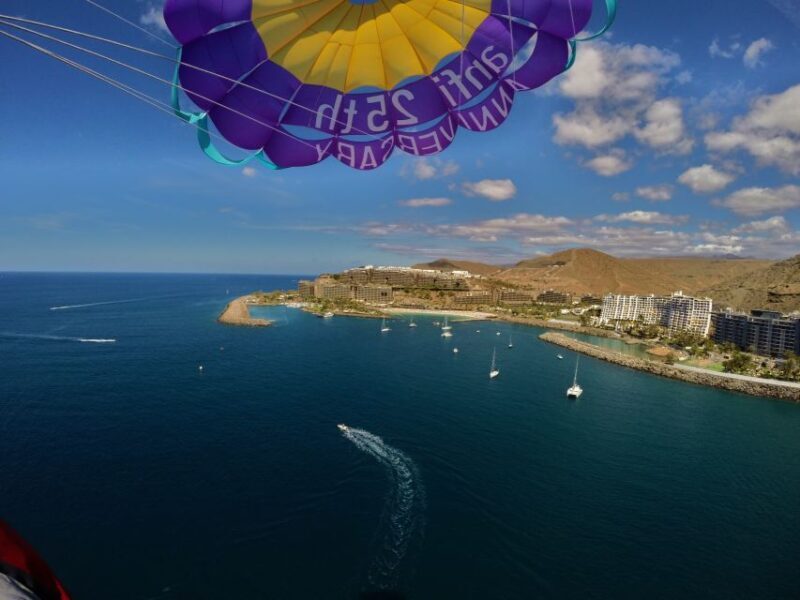 Gran Canaria: 1 to 3 Person Parasail over Anfi Beach - An Overview of the Experience