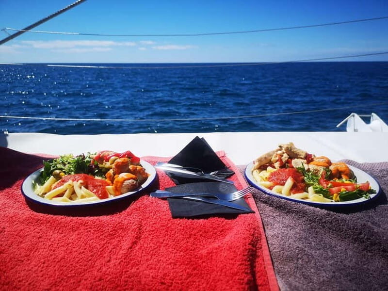 Gran Canaria: Catamaran tour with lunch along unspoiled beaches - Frequently Asked Questions