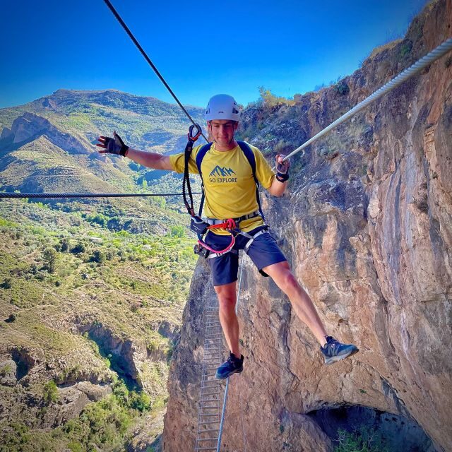 Granada: Vía Ferrata de Quentar - The Experience in Practice: Authentic Adventures and Authentic Safety