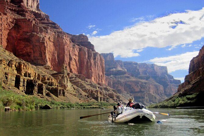 Grand Canyon Helicopter Tour and River Raft or Emerald Cave Kayak - A Full-Day Adventure Over and Along the Grand Canyon