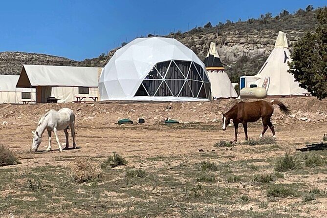 Grand Canyon Overnight Glamping with Helicopter Tour - A Close Look at the Experience