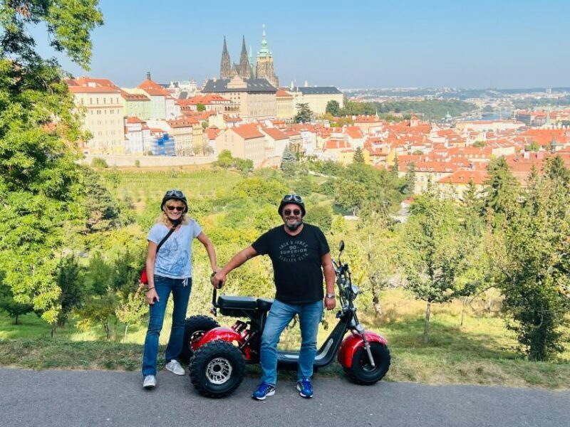 Grand City Tour on Electric Trike in Prague - Live Guided - Key Points