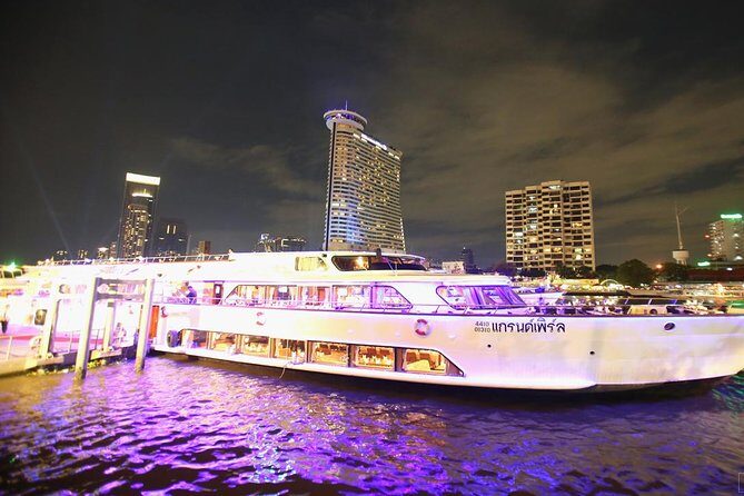 Grand Pearl Dinner Cruise along Chao Phraya River with Pickup - FAQ