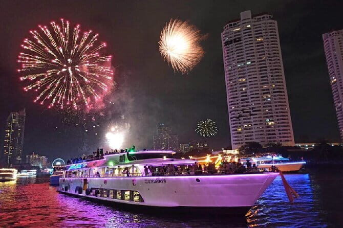 Grand Pearl Luxury Dinner Cruise in Bangkok Admission Ticket (SHA Plus) - Key Points