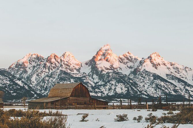Grand Teton Private Winter Tour - Oxbow Bend for Iconic Views