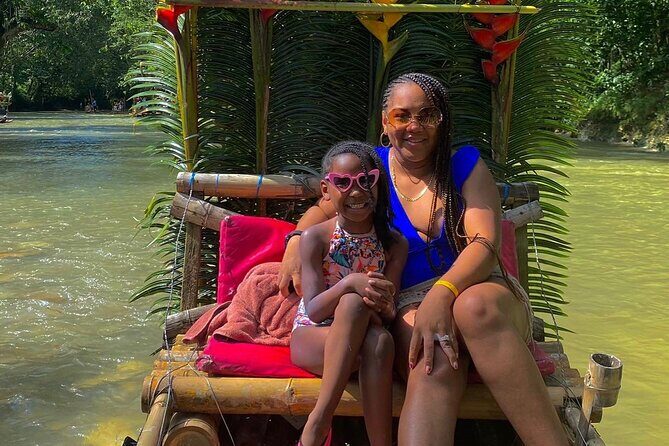 Great River Bamboo Rafting and JetSkii Tour with Pickup - Key Points