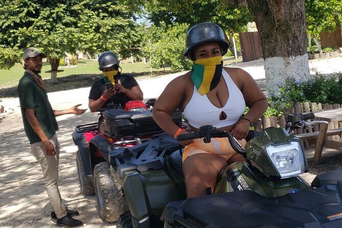 Great River Bamboo Rafting with Limestone Foot Massage and ATV from Montego Bay - An Authentic Jamaican Adventure: Bamboo Rafting, Limestone Foot Massage, and ATV from Montego Bay