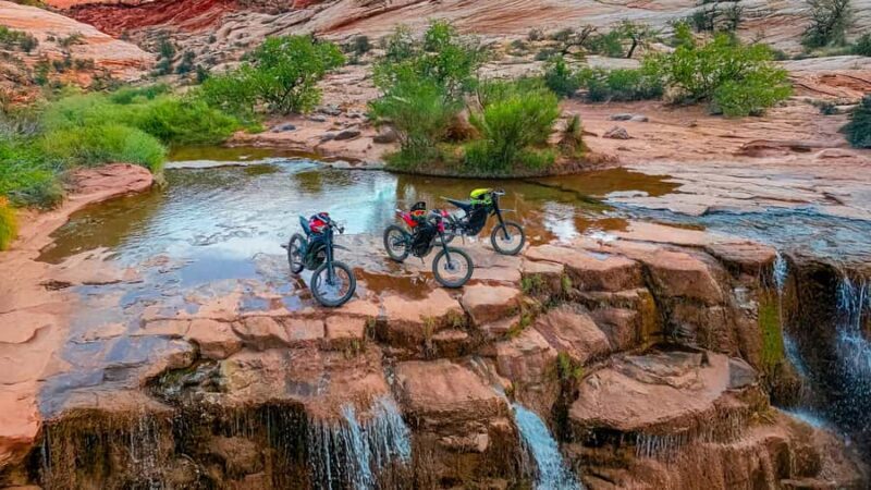 Greater Zion: Toquerville Falls Rugged E-Dirt Bike Tour - Key Points