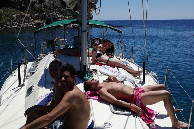 Greek Shores Snorkel and Sailing Day Trip with Lunch - Key Points