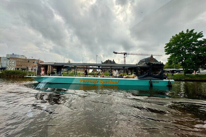 Groningen: Terrace Boat Experience with a Cozy Bar: 1 hour - A Deep Dive into the Experience