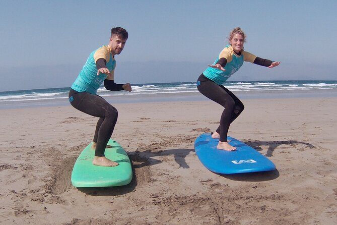 Group and private surf classes with a Certified Instructor in Lanzarote - The Sum Up