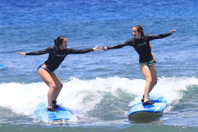 Group Surf Lesson at Ka'anapali Beach - Group Surf Lesson at Kaanapali Beach: An Authentic Hawaiian Wave Experience