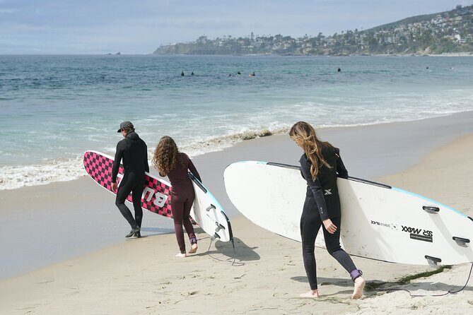 Group Surf Lesson in Laguna Beach - Key Points