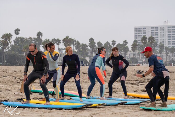 Group Surf Lesson in Santa Monica - A Detailed Look at the Santa Monica Group Surf Lesson