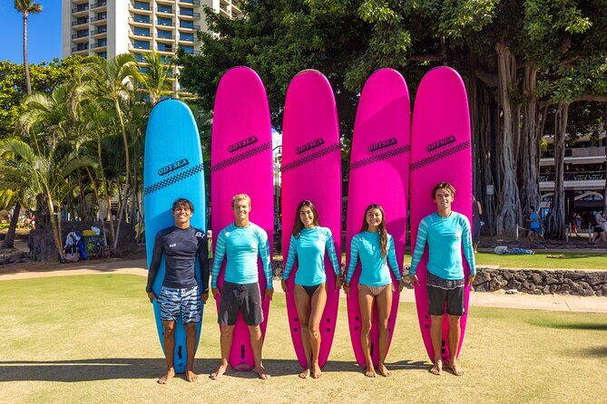 Group Surf Lesson in the Heart of Waikiki - Key Points