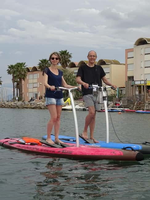Gruissan: aquastepper rental (a mix of paddleboarding and stepper) - Discovering the Aquastepper in Gruissan